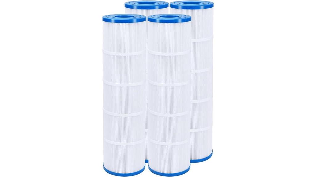 four pack durable pool filters