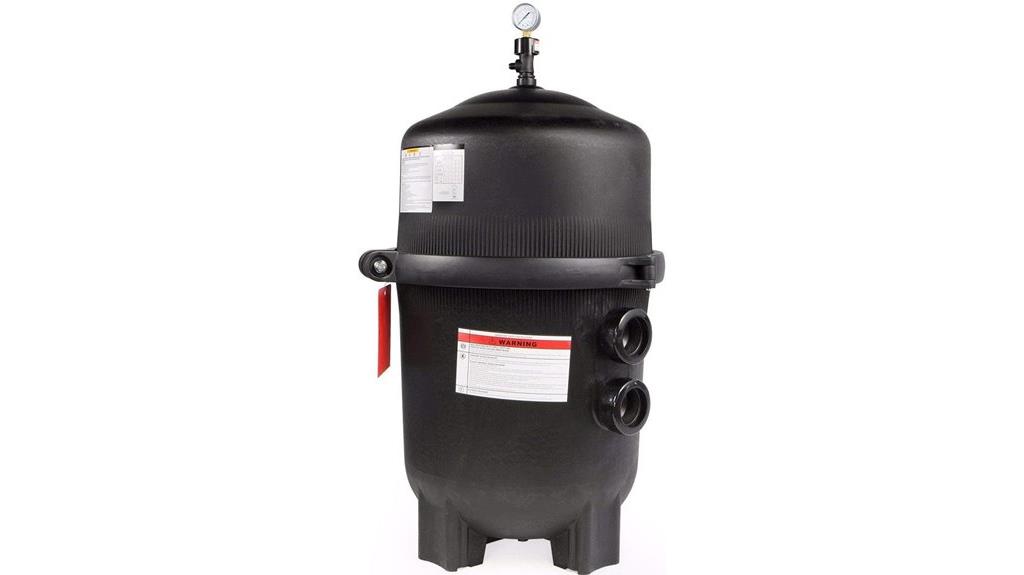 four piece pool filter