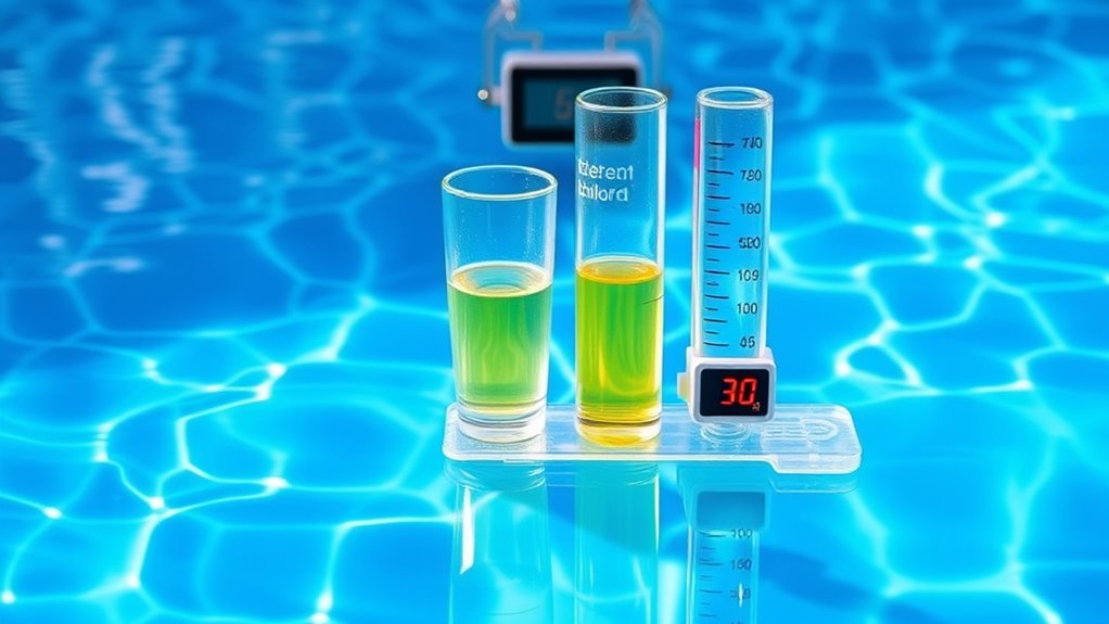 free chlorine disinfects water effectively