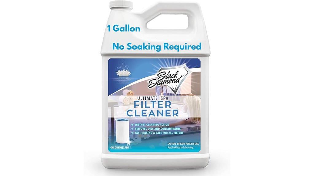 gallon spa filter cleaner