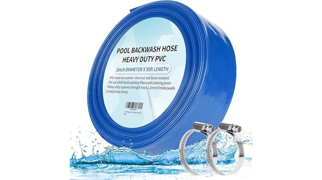 heavy duty pool backwash hose