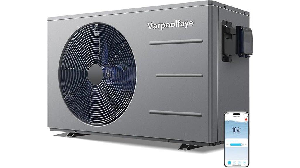 high capacity pool heater