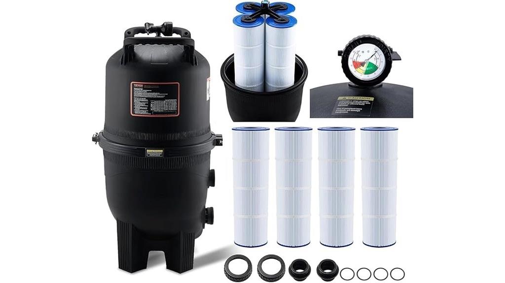 high performance pool filtration