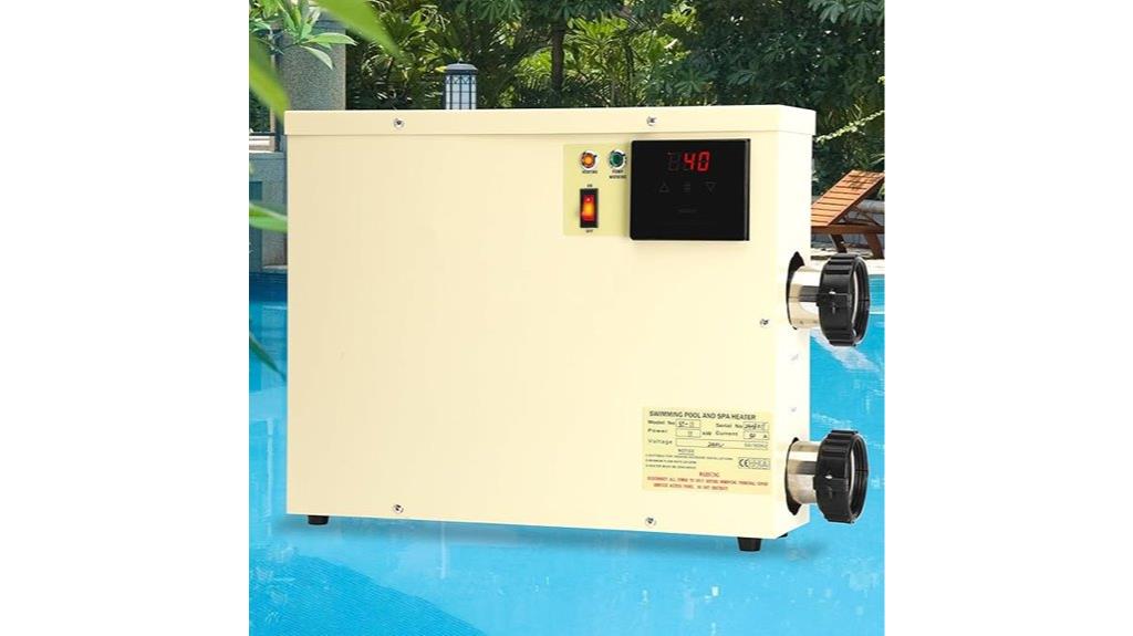 high power pool heater