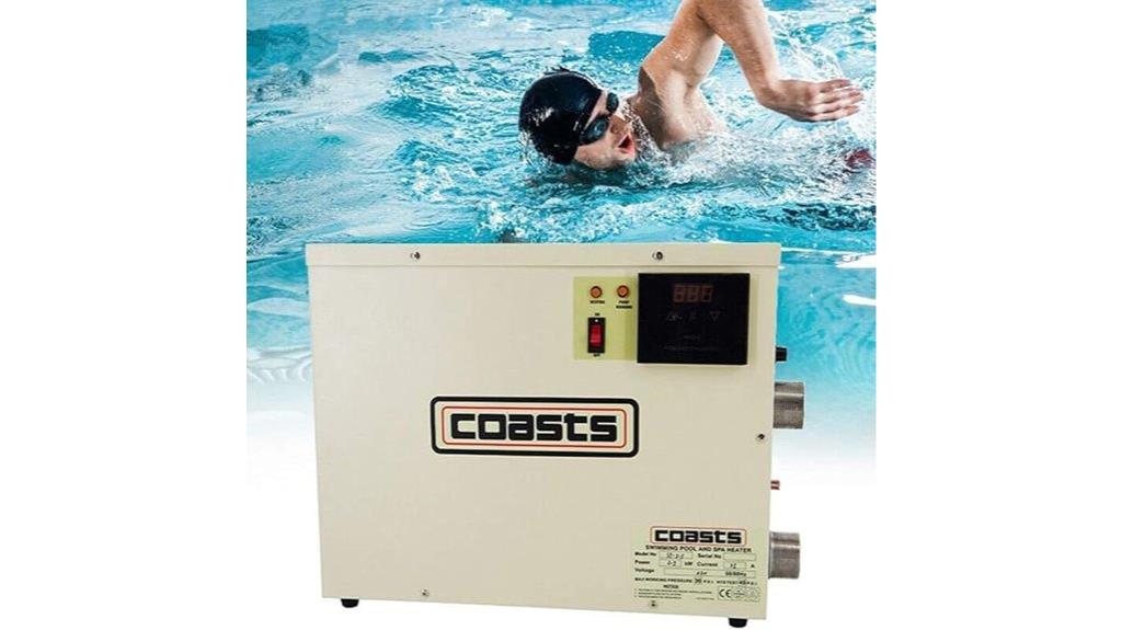 high voltage pool heater