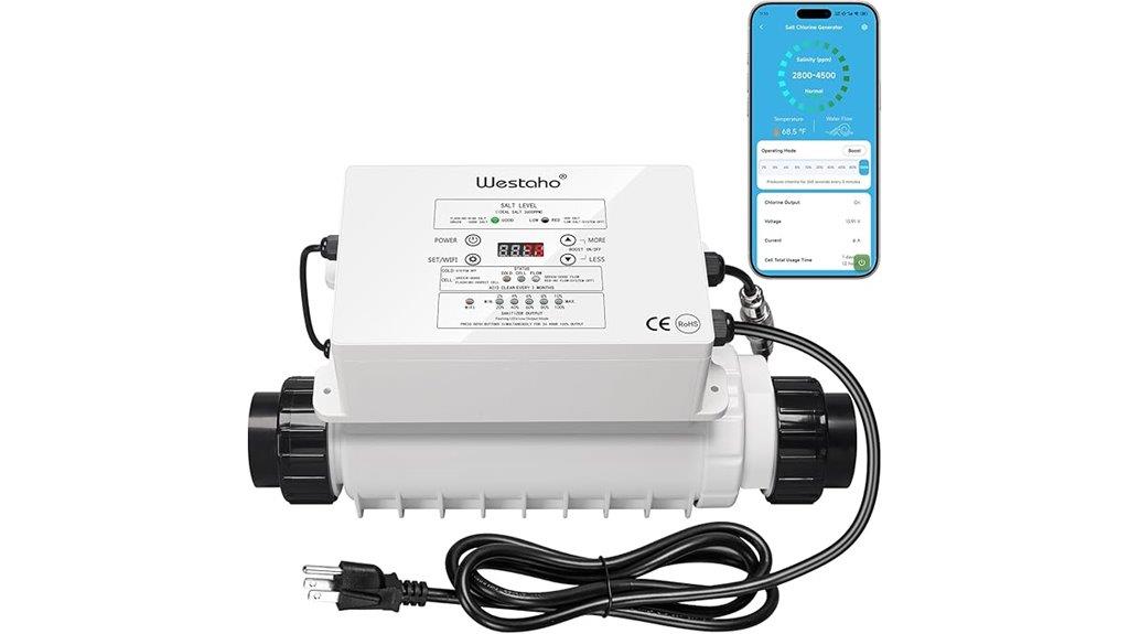 in ground wifi chlorine generator
