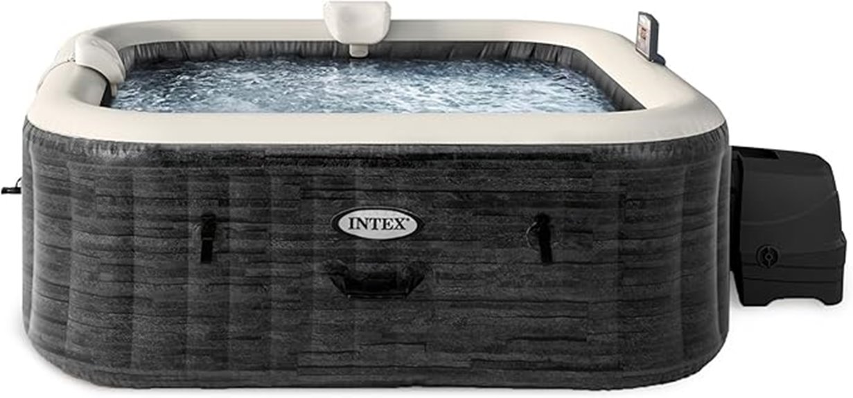 inflatable spa set