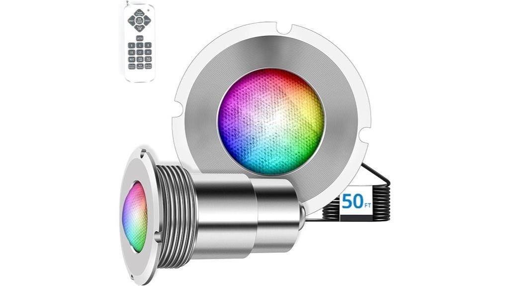 inground pool led lights
