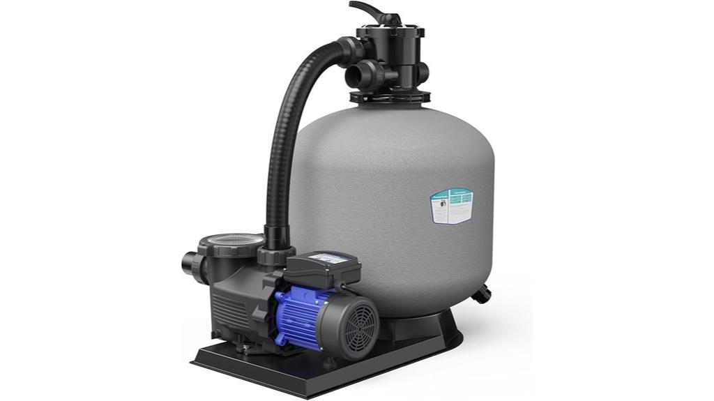 inground pool sand filter