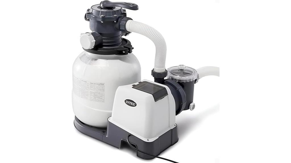 intex sand pool filter