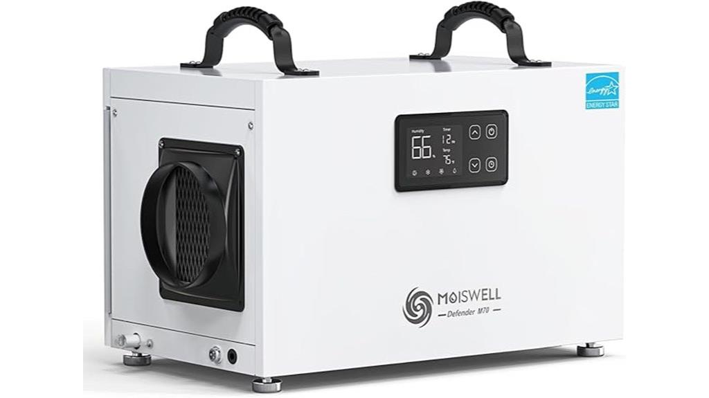 large capacity industrial dehumidifier