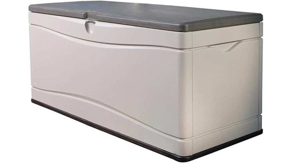 large desert sand deck box
