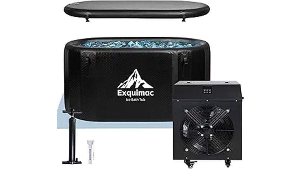 large inflatable cold plunge