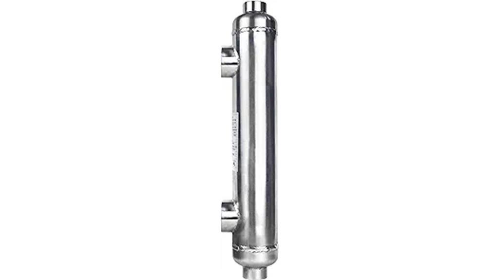 large pool spa heater