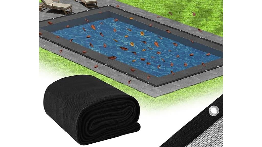 large rectangular pool cover