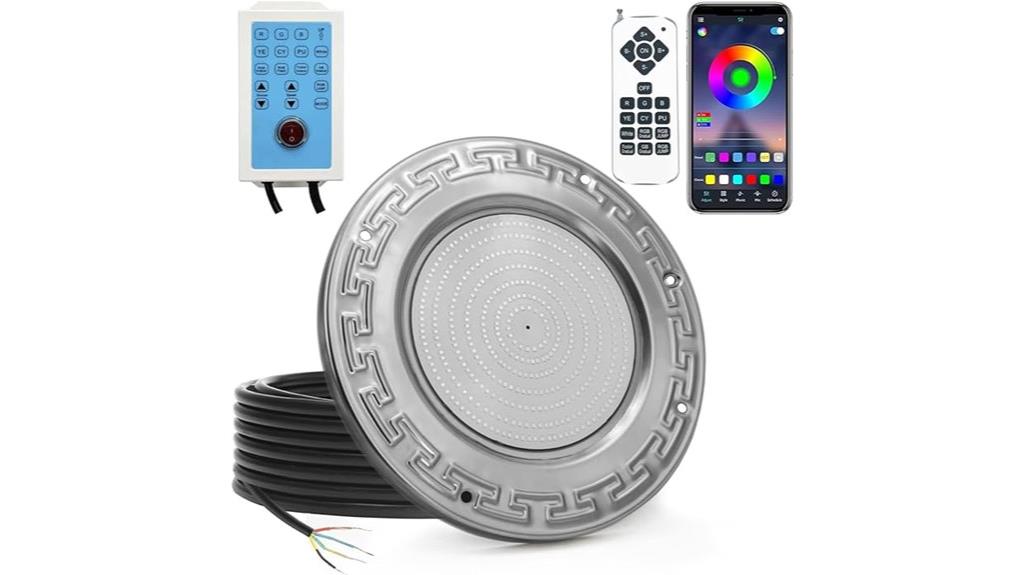 led inground pool lighting