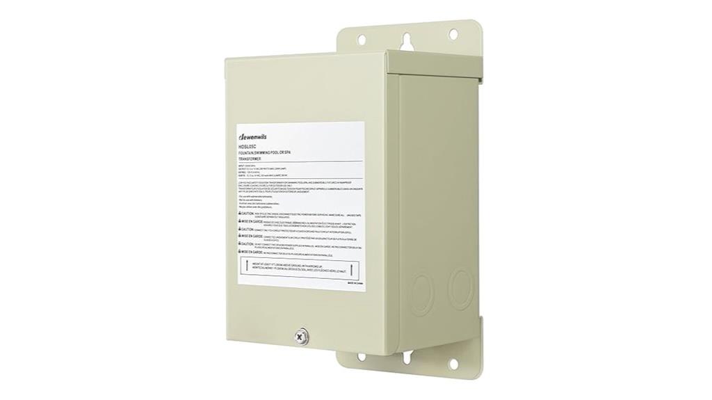low voltage pool light transformer