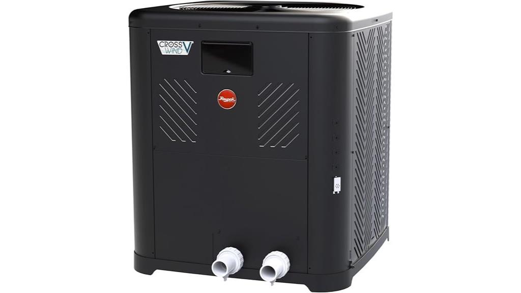 luxury outdoor pool heater
