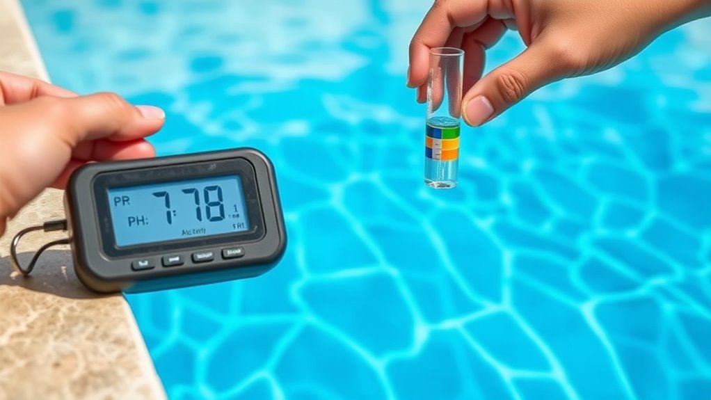 maintain balanced water chemistry