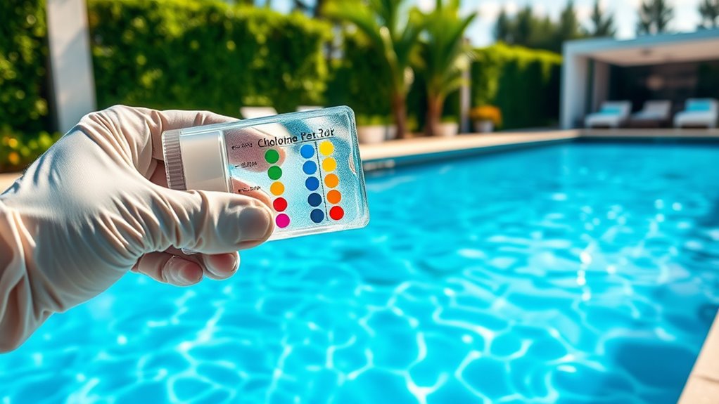 maintain proper chlorine levels
