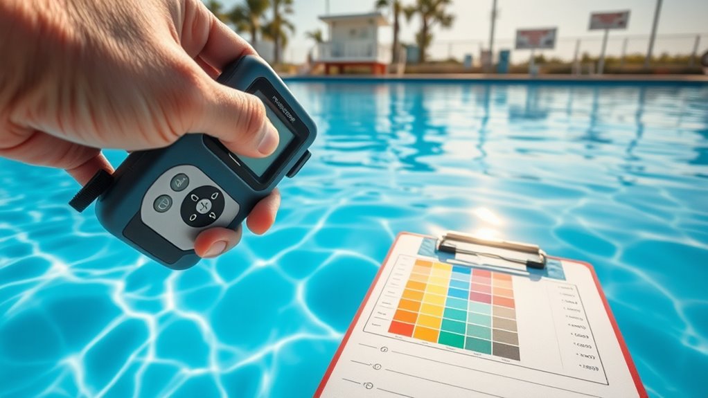 maintain water chemical balance