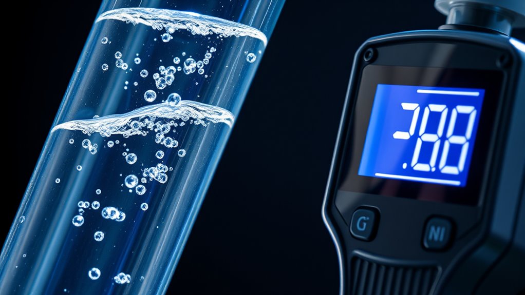 measuring circulating fluid flows