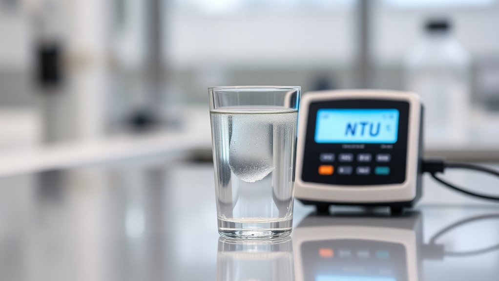 measuring water cloudiness accurately
