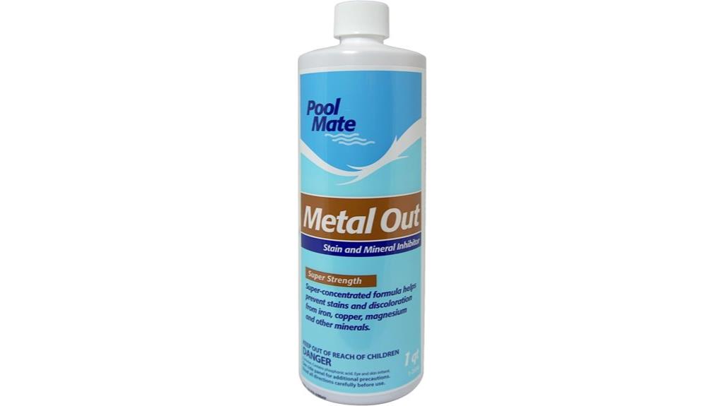 metal inhibitor stain remover