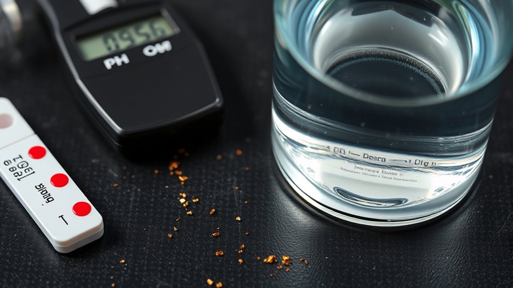 metal interference in water tests