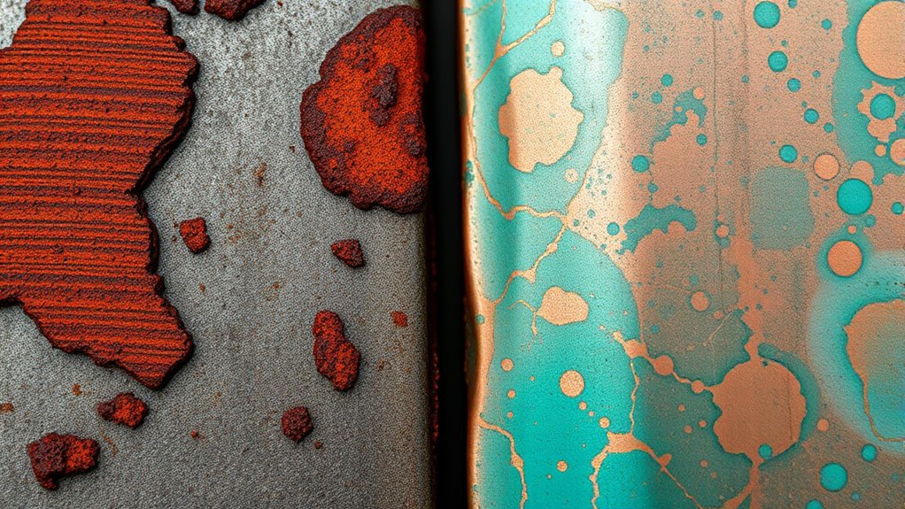 metal stain treatment comparison
