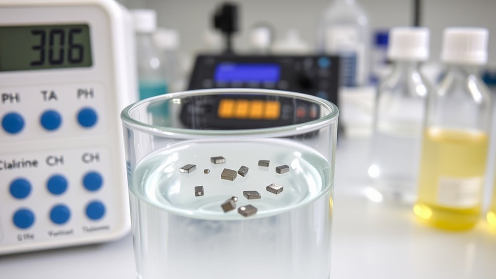 mitigating metal chlorine interference