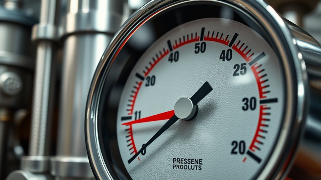 monitor filter pressure levels