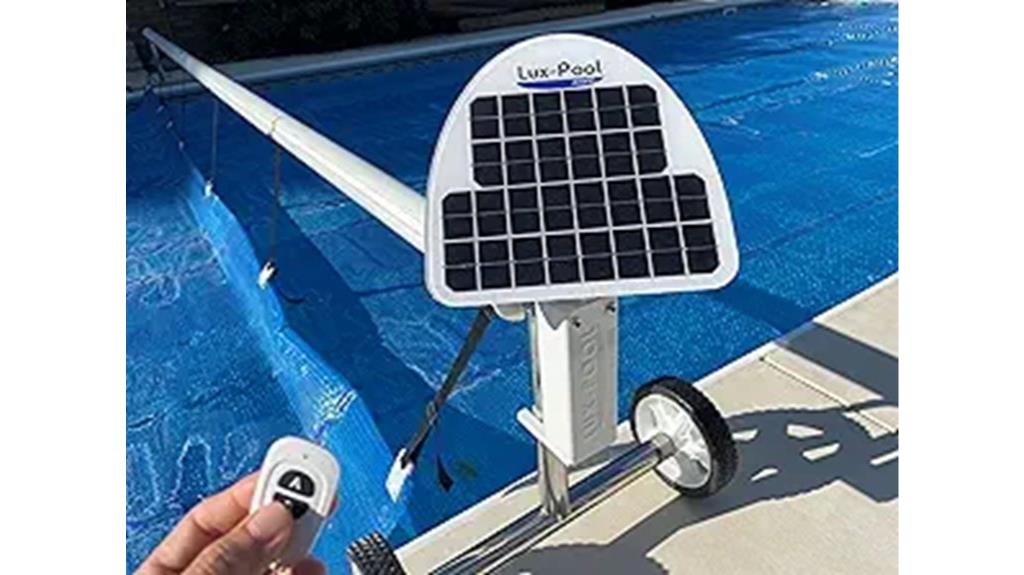 motorized pool cover reel
