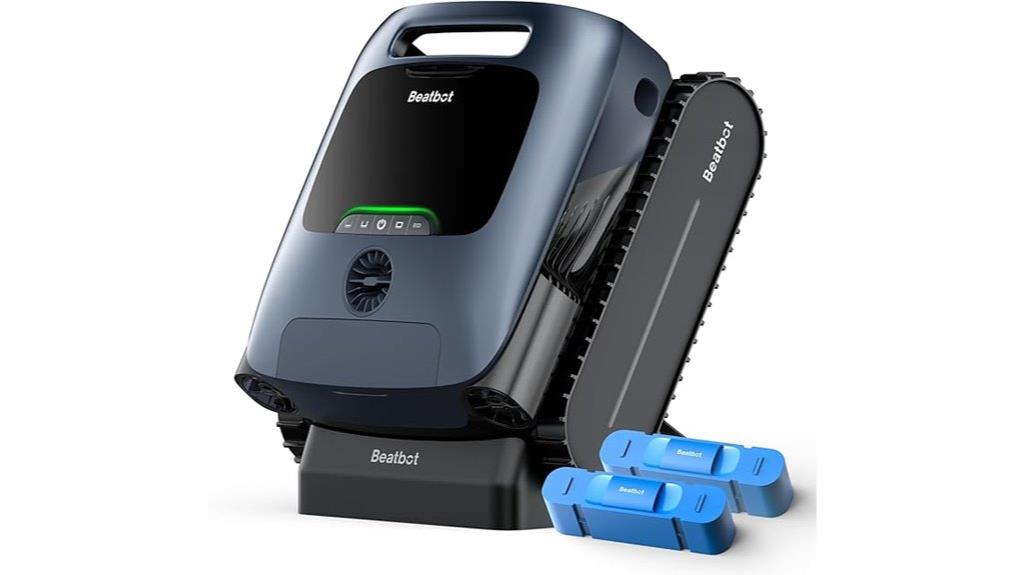navy blue pool vacuum