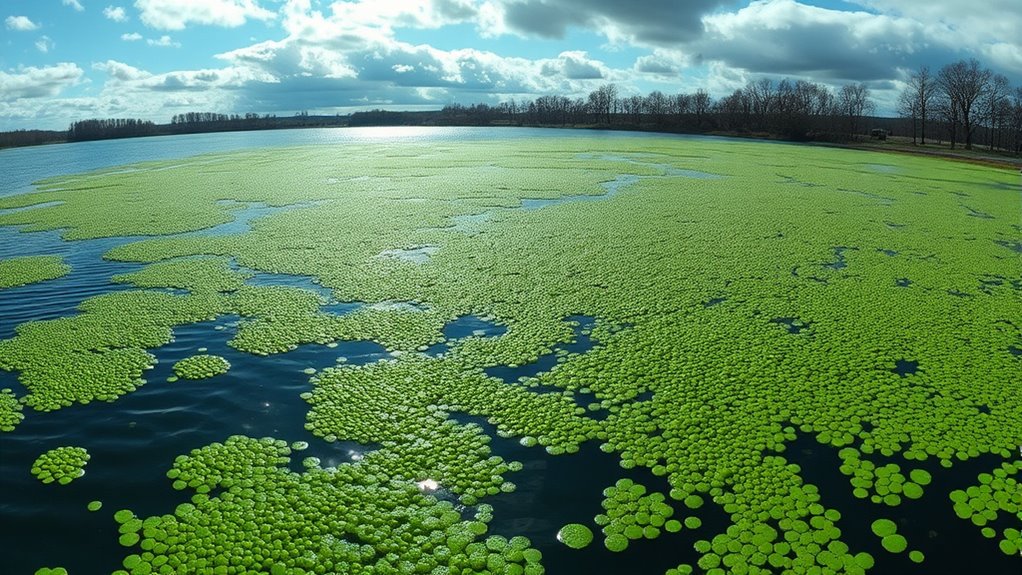 nutrient overload causes algae