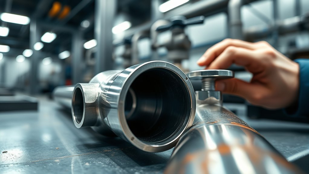 oversized pipes cause problems