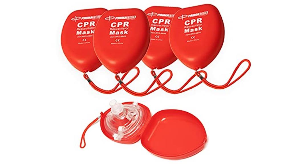 pack of 5 cpr masks