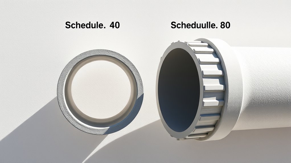 pipe selection based on pressure