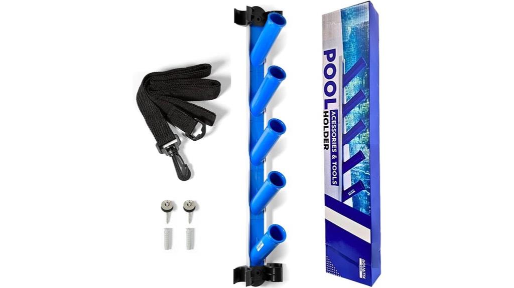 pool accessory storage solution