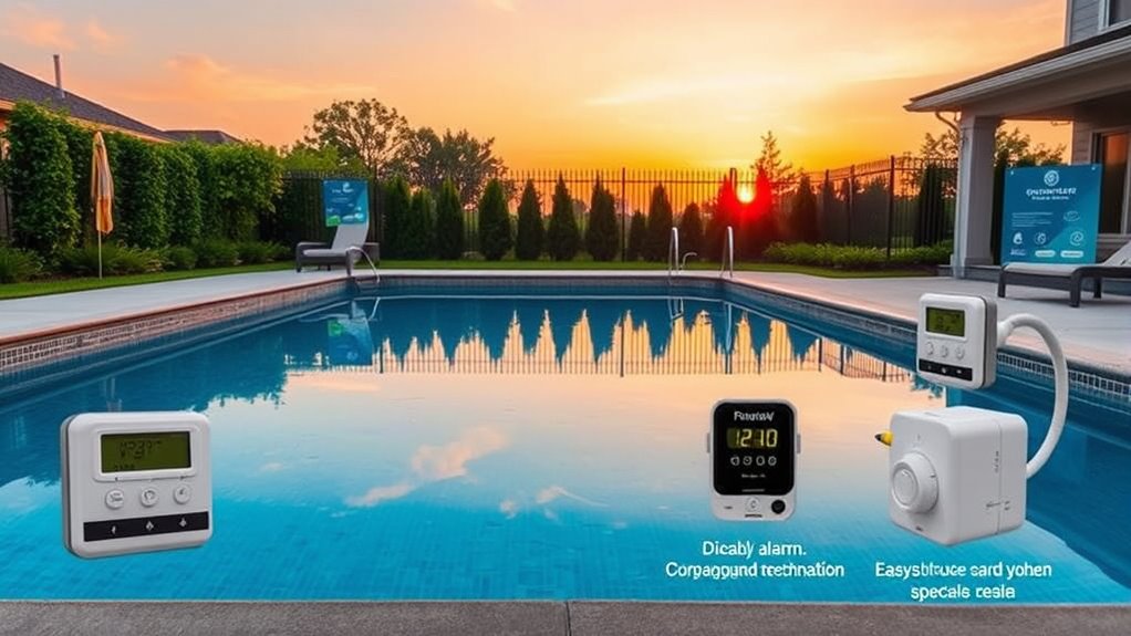 pool alarm selection criteria