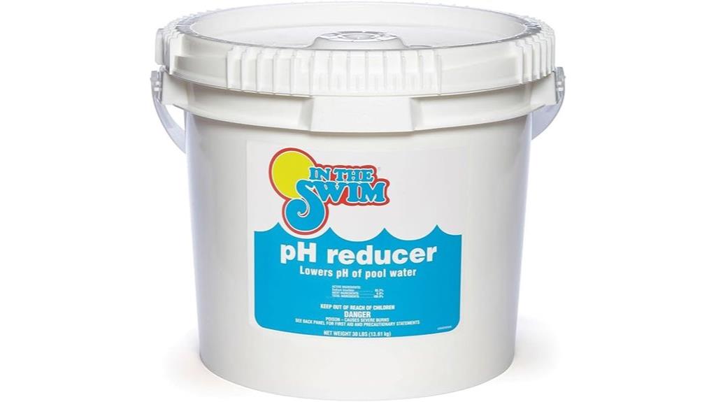 pool and hot tub ph reducer