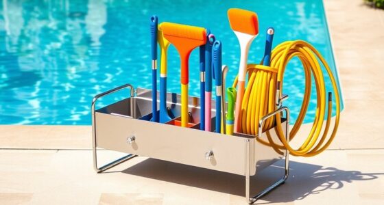 pool caddies for organization