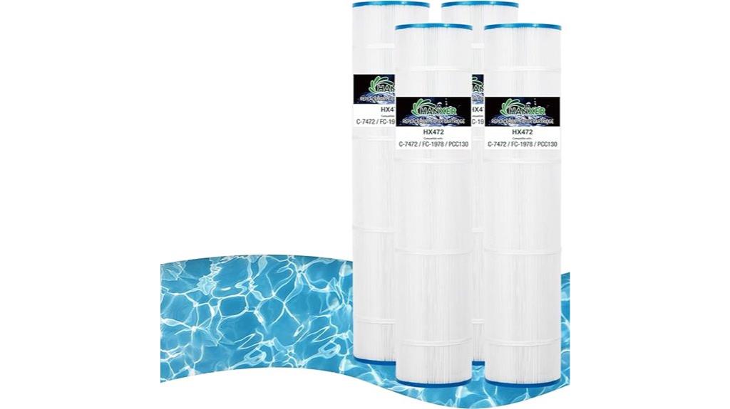 pool cartridge filter set