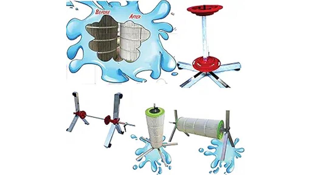 pool cartridge filter stand