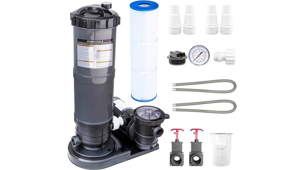 pool cartridge filter system