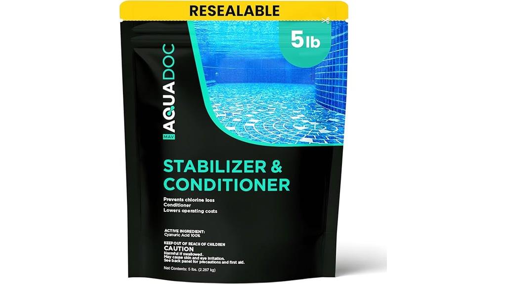 pool chemical stabilizer 5lb