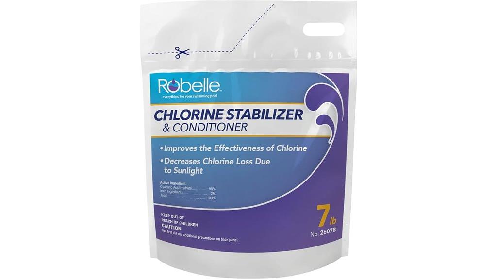 pool chlorine stabilizer conditioner