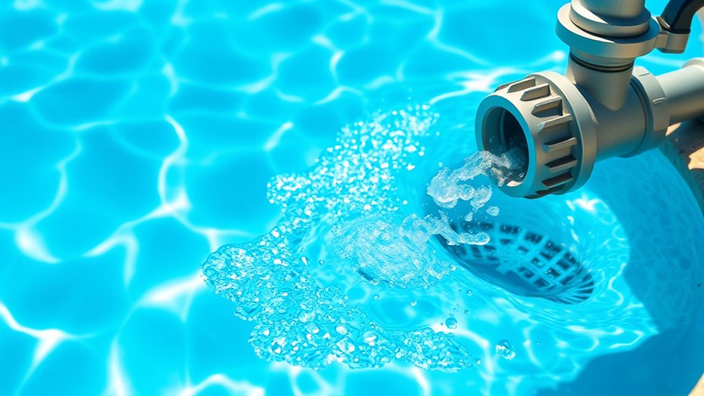 pool clarity and filter pressure