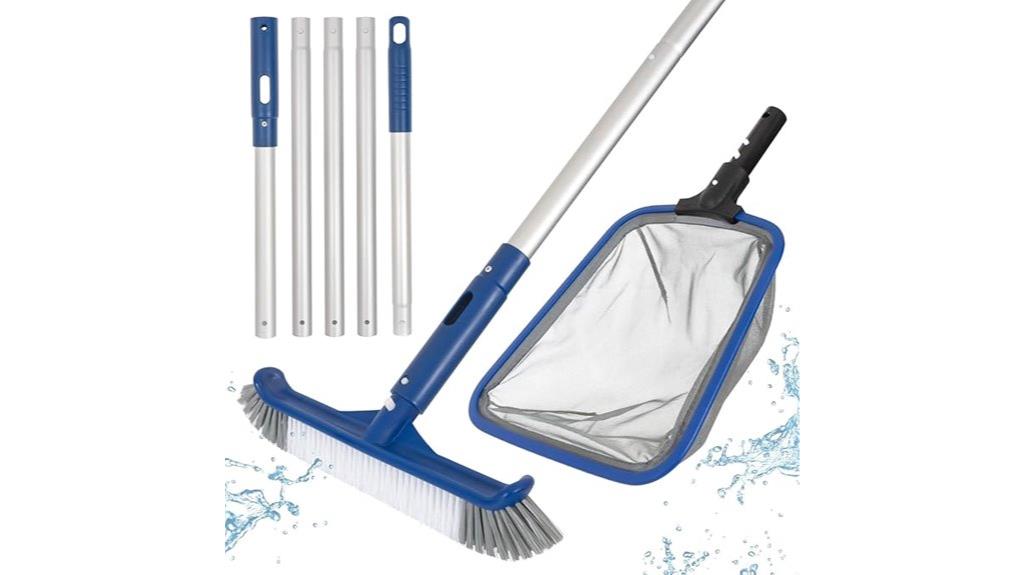 pool cleaning brush set