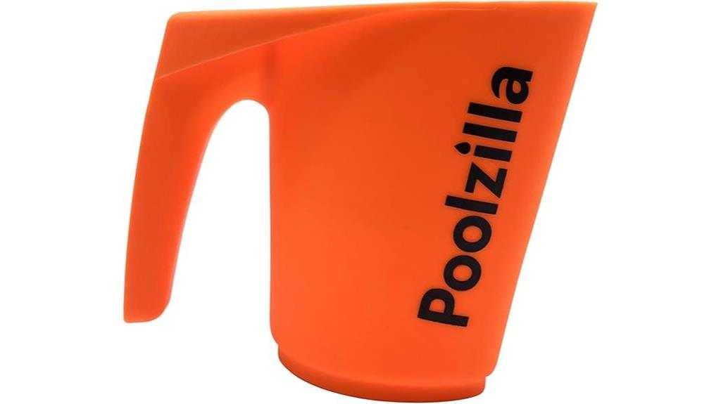 pool cleaning chemical scoop
